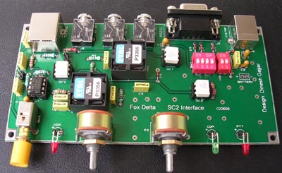 Fox Delta SC2: Sound Card & Echolink Interface